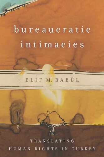 Bureaucratic Intimacies Translating Human Rights In Turkey Elif M Babl