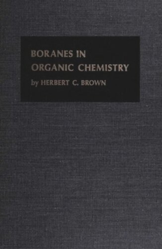 Boranes In Organic Chemistry Herbert C Brown