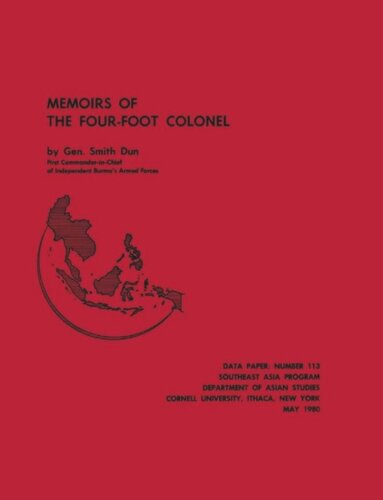 Memoirs Of The Fourfoot Colonel American Civilization Smith Dun