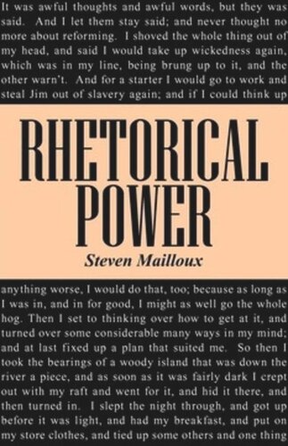 Rhetorical Power Steven Mailloux