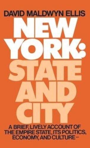 New York State And City David Maldwyn Ellis