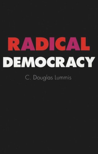 Radical Democracy C Douglas Lummis