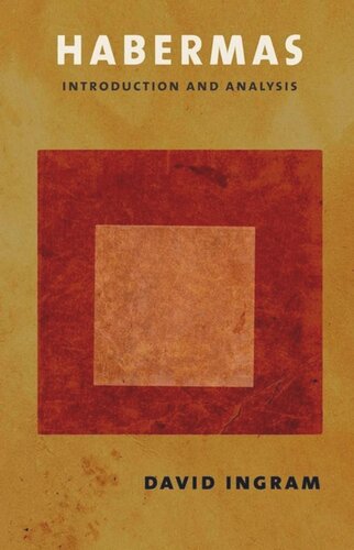 Habermas Introduction And Analysis David Ingram