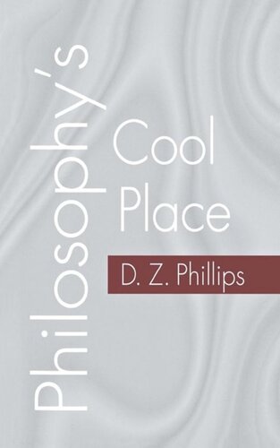 Philosophys Cool Place D Z Phillips