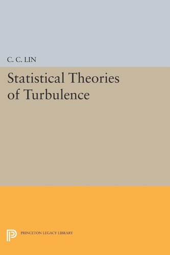 Statistical Theories Of Turbulence Chiachiao Lin