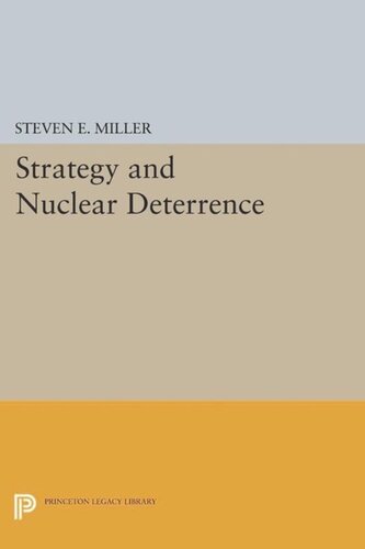 Strategy And Nuclear Deterrence Course Book Steven E Miller