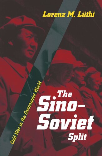 The Sinosoviet Split Cold War In The Communist World Course Book Lorenz M Lthi