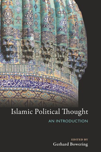 Islamic Political Thought An Introduction Course Book Gerhard Bowering Editor