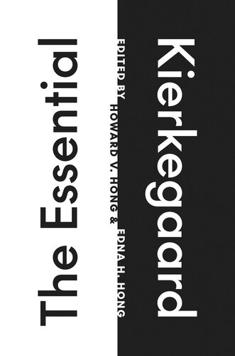The Essential Kierkegaard Course Book Søren Kierkegaard Editor Howard V Hong Editor Edna H Hong Editor