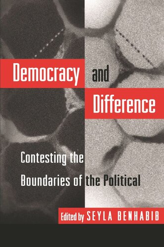 Democracy And Difference Contesting The Boundaries Of The Political Seyla Benhabib Editor