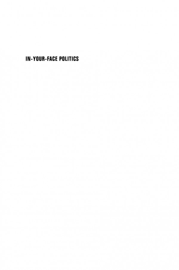 Inyourface Politics The Consequences Of Uncivil Media Course Book Diana C Mutz