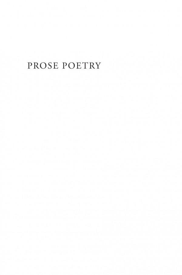Prose Poetry An Introduction Paul Hetherington Cassandra Atherton
