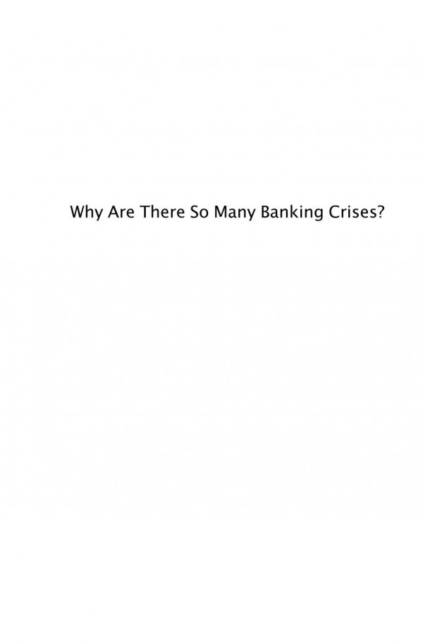 Why Are There So Many Banking Crises The Politics And Policy Of Bank Regulation Course Book Jeancharles Rochet