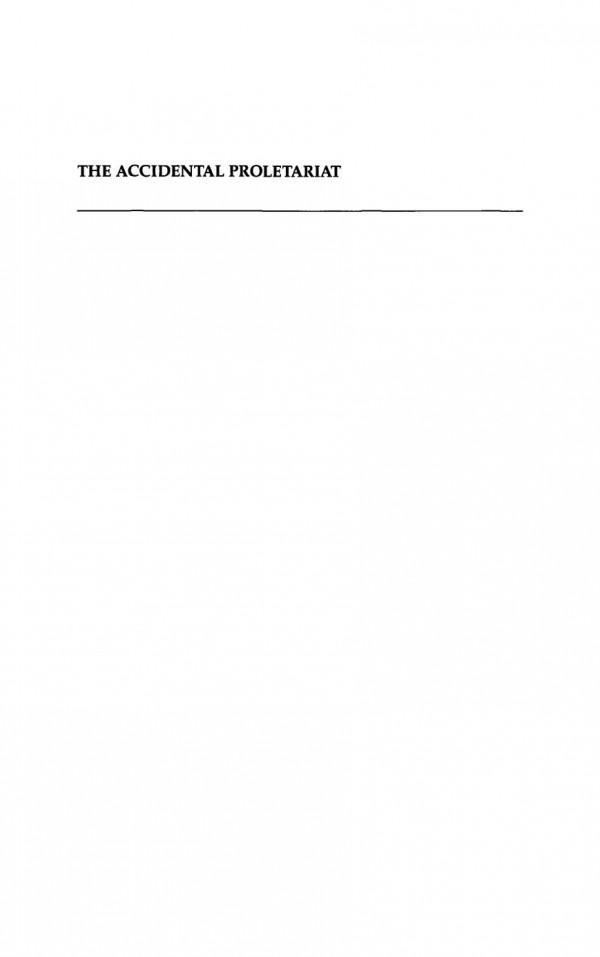 The Accidental Proletariat Workers Politics And Crisis In Gorbachevs Russia Course Book Walter D Connor