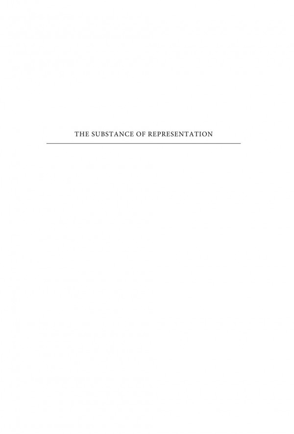 The Substance Of Representation Congress American Political Development And Lawmaking Course Book John S Lapinski
