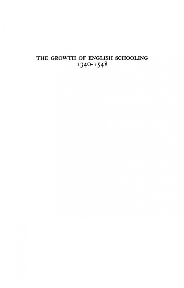 The Growth Of English Schooling 13401548 Learning Literacy And Laicization In Prereformation York Diocese Course Book Jo Ann Hoeppner Moran