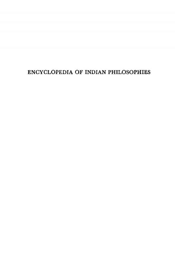 The Encyclopedia Of Indian Philosophies Volume 3 Advaita Vedanta Up To Samkara And His Pupils Course Book Karl H Potter Editor