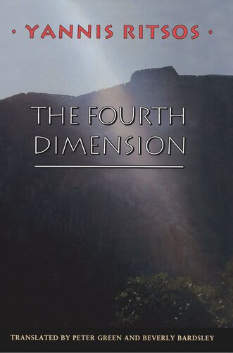The Fourth Dimension Yannis Ritsos Peter Green Beverly Bardsley