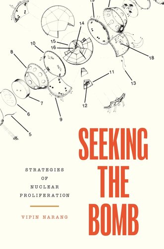 Seeking The Bomb Strategies Of Nuclear Proliferation Vipin Narang