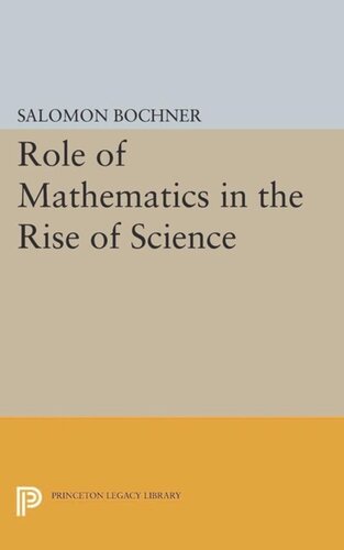Role Of Mathematics In The Rise Of Science Course Book Salomon Trust