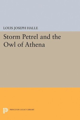 Storm Petrel And The Owl Of Athena Louis Joseph Halle