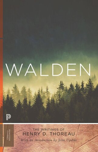 Walden 150th Anniversary Edition Henry David Thoreau Editor J Lyndon Shanley Editor John Updike Editor