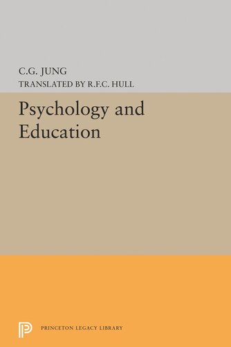 Psychology And Education C G Jung R Fc Hull
