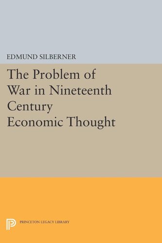 The Problem Of War Edmund Silberner