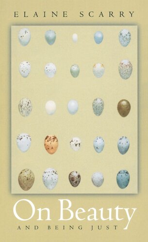 On Beauty And Being Just Elaine Scarry