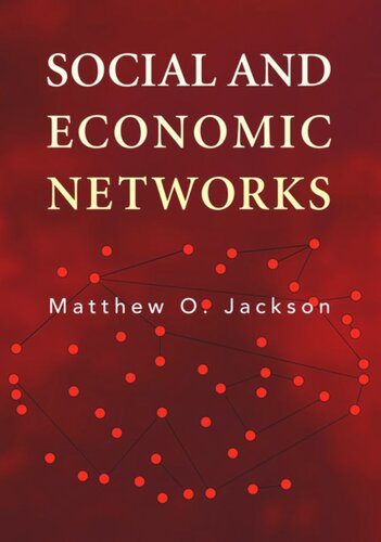 Social And Economic Networks Matthew O Jackson