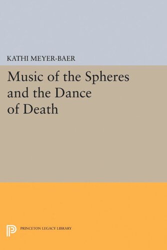 Music Of The Spheres And The Dance Of Death Studies In Musical Iconology Kathi Meyerbaer