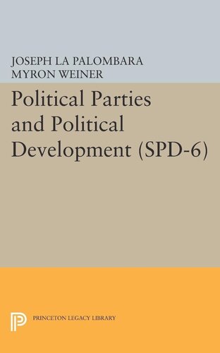 Political Parties And Political Development Spd6 Joseph La Palombara Myron Weiner