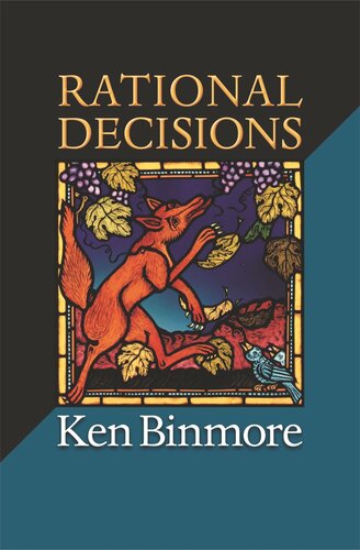 Rational Decisions Course Book Ken Binmore