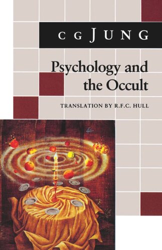 Psychology And The Occult From Vols 1 8 18 Collected Works C G Jung R Fc Hull