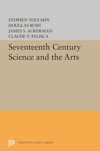 Seventeenthcentury Science And The Arts Hedley Howell Rhys Editor