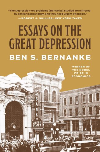 Essays On The Great Depression Course Book Ben S Bernanke