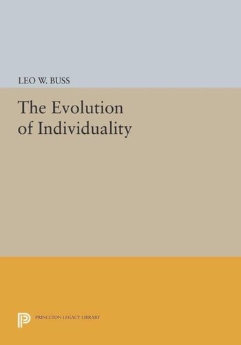 The Evolution Of Individuality Course Book Leo W Buss