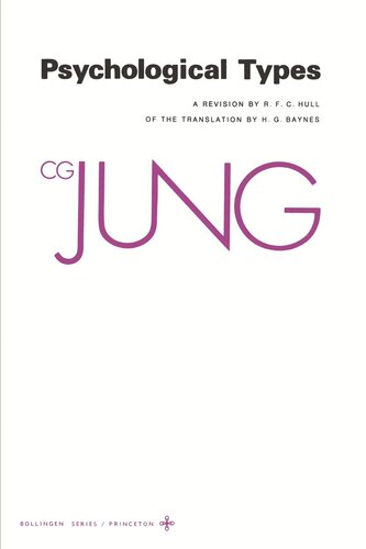 Collected Works Of Cg Jung Volume 6 Collected Works Of C G Jung Volume 6 Psychological Types Course Book C G Jung Editor Gerhard Adler Editor R Fc Hull Editor