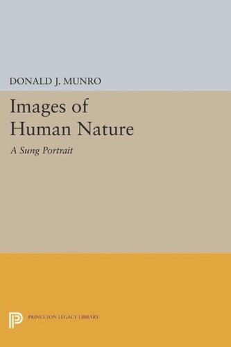 Images Of Human Nature A Sung Portrait Course Book Donald J Munro