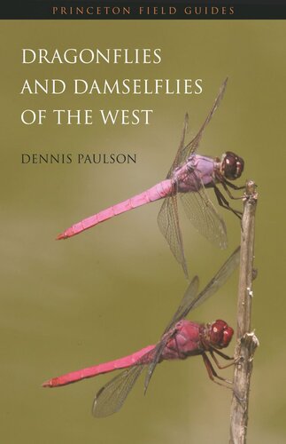 Dragonflies And Damselflies Of The West Course Book Dennis Paulson