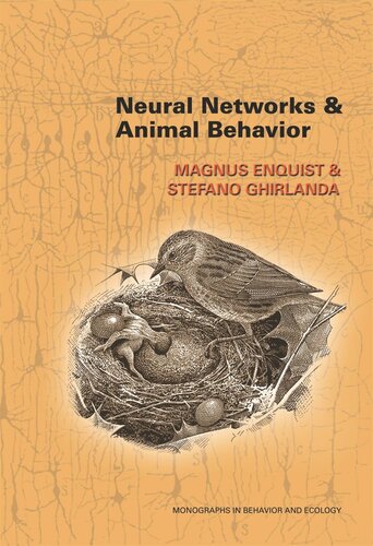 Neural Networks And Animal Behavior 1st Edition Magnus Enquist