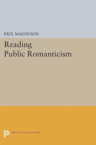 Reading Public Romanticism Course Book Paul Magnuson
