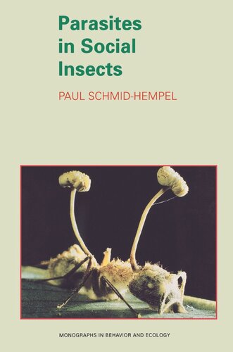 Parasites In Social Insects Paul Schmidhempel