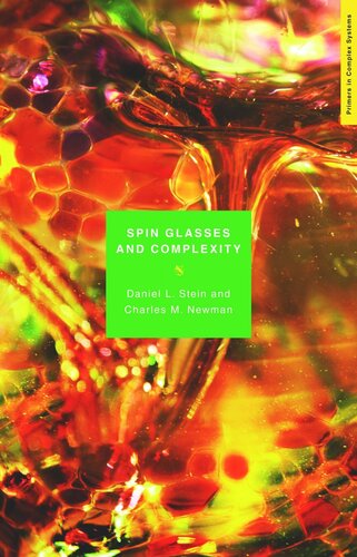 Spin Glasses And Complexity Course Book Daniel L Stein Charles M Newman