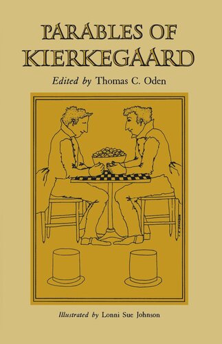 Parables Of Kierkegaard Sren Kierkegaard Editor Thomas C Oden Editor
