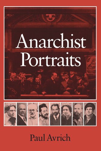 Anarchist Portraits Paul Avrich