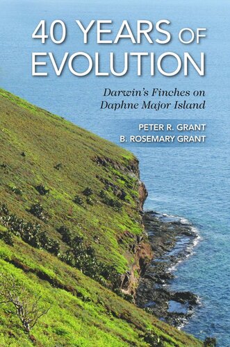 40 Years Of Evolution Darwins Finches On Daphne Major Island Course Book Peter R Grant B Rosemary Grant