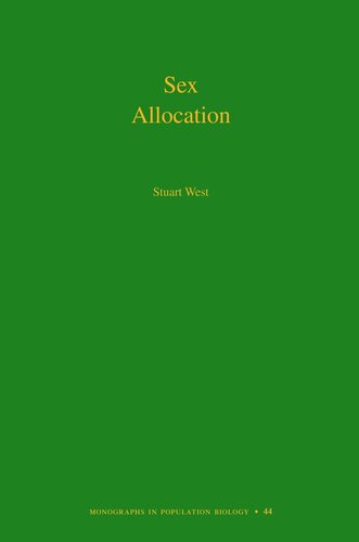 Sex Allocation Course Book Stuart West