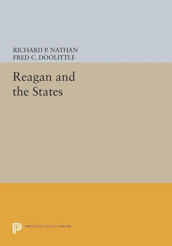 Reagan And The States Course Book Richard P Nathan Fred C Doolittle