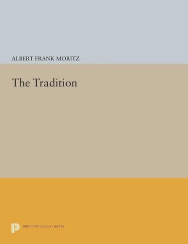 The Tradition Course Book Albert Frank Moritz